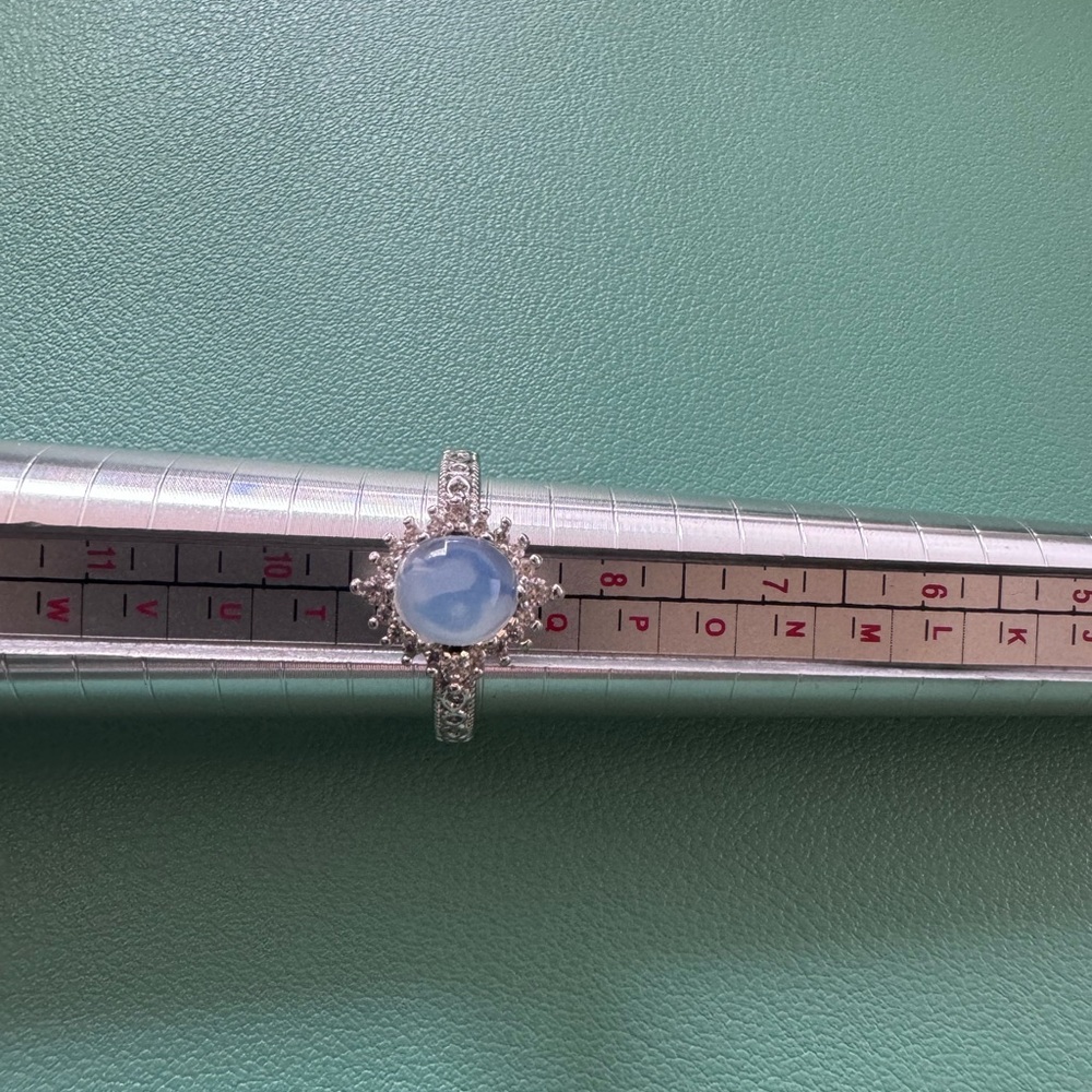 Fragrant jewels Moonstone and Silver ring. NWOT. Size 9